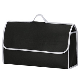 Kandekorv Springos HA3125, must/hall, 50 x 31 x 50 cm