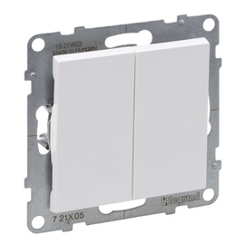 Выключатель Legrand Suno, 2 кл., белый
