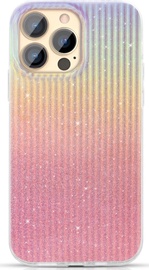 Чехол для телефона Kingxbar Travel Series, Apple iPhone 13 Pro, oранжевый/розовый