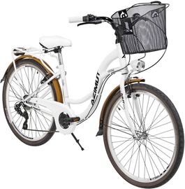 Велосипед городской Azimut Vintage TX-7, 26 ″, 17" (41.91 cm) рама, белый/черный/кремовый