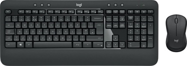 Клавиатура Logitech MK545 EN, черный, беспроводная