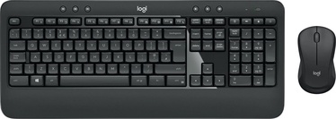 Klaviatūra Logitech MK545 EN, melna, bezvadu