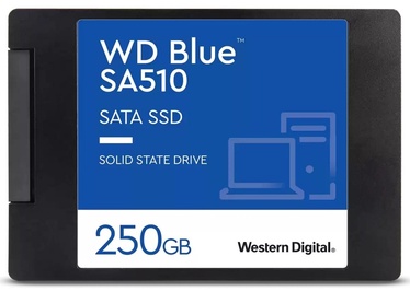 Kietasis diskas (SSD) Western Digital Blue SA510, 2.5", 250 GB