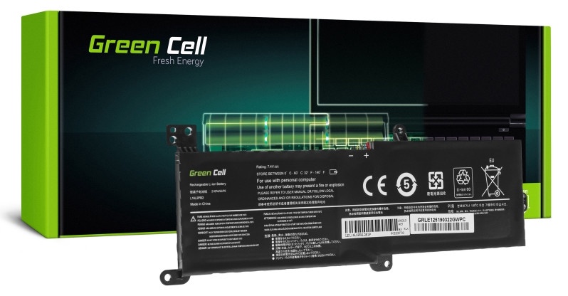 Sülearvutiaku Green Cell LE125, 3.5 Ah, LiPo