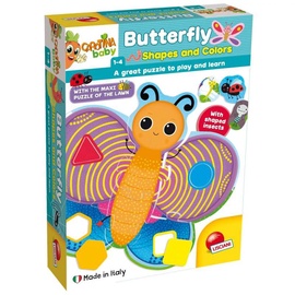 Puzle Lisciani Carotina Baby Butterfly 72156, daudzkrāsaina