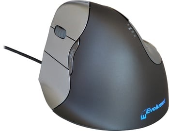 Kompiuterio pelė Evoluent VerticalMouse 4 Left Hand, pilka