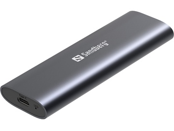 HDD/SSD korpuss Sandberg USB 3.2 Case for M.2+NVMe SSD, 1.8"
