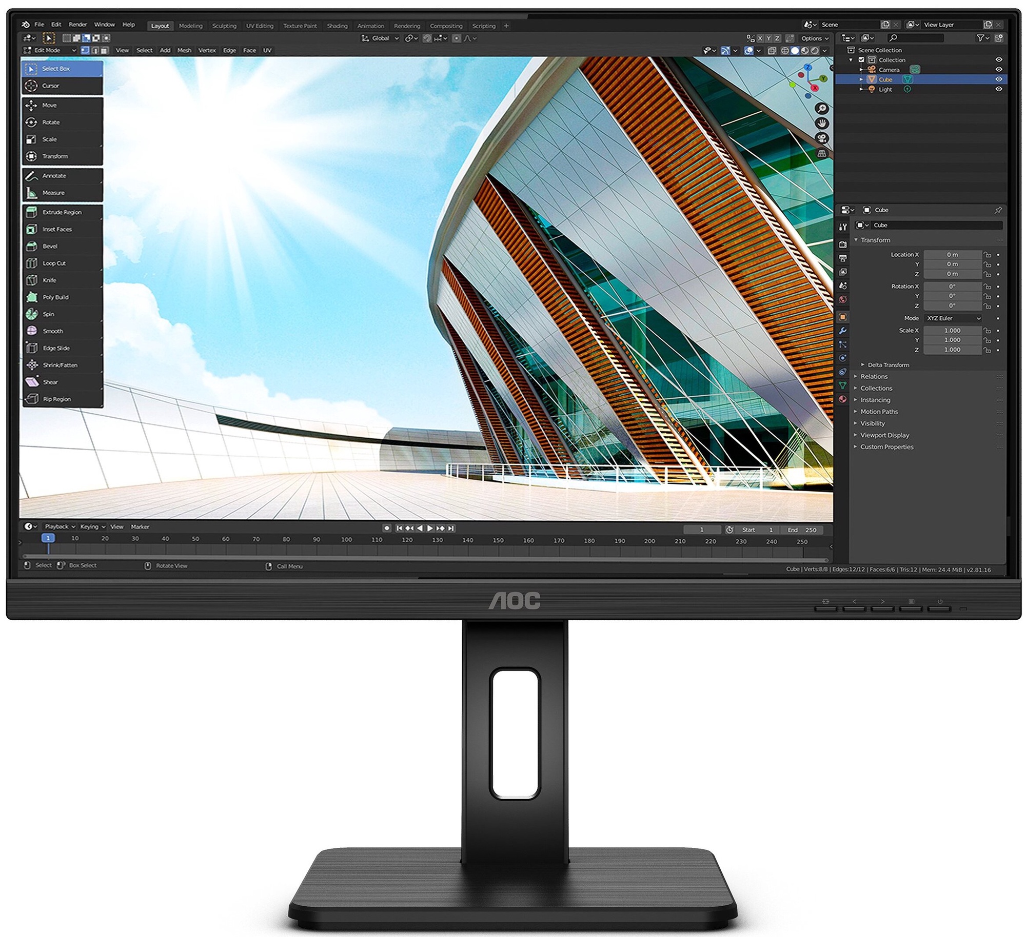 MonitorsAOCU27P2CA,27",4ms