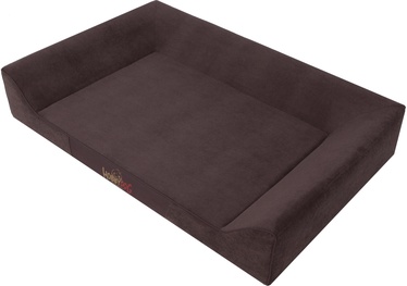 Guļvieta mājdzīvniekiem Hobbydog Soft, brūna, 100 cm x 78 cm, XL
