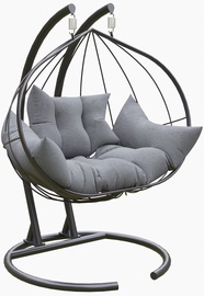 Dārza krēsls, stāvošs Kalune Design Hanedan 854KLN4310, antracīta