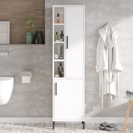 Skapītis Kalune Design Multi Purpose VI2-W, balta, 35.5 cm x 45 cm x 173.6 cm