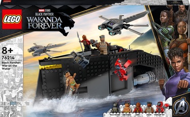 Konstruktors LEGO Marvel Melnā pantera: karš uz ūdens 76214