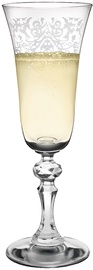 Šampanieša glāžu komplekts Krista 042168, stikls, 0.150 l, 6 gab.