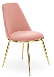 Стул для столовой K460 V-CH-K/460-KR-RÓŻOWY, блестящий, розовый, 54 см x 49 см x 84 см