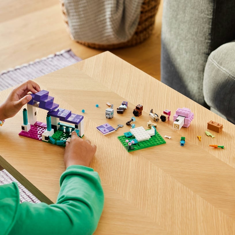 Konstruktors LEGO® Minecraft Dzīvnieku rezervāts 21253