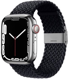 Ремешок Crong Wave Band for Apple Watch 38/40/41 mm, темно-серый