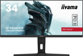 Monitors Iiyama G-Master Red Eagle GB3467WQSU-B1, 34", 0.4 ms