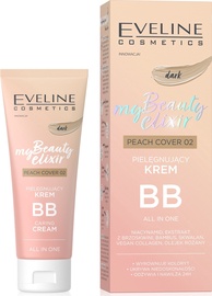 ВВ-крем Eveline My Beauty Elixir 02 Dark Peach Cover, 30 мл