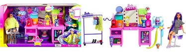 Nukk Barbie Extra Doll & Vanity Playset GYJ70, 29 cm