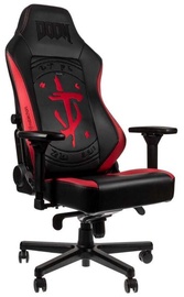 Mänguri tool Noblechairs Hero DOOM Edition, must/punane