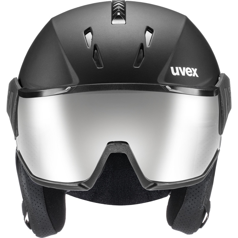Suusakiiver Uvex Instinct Visor, must, 59-61 cm