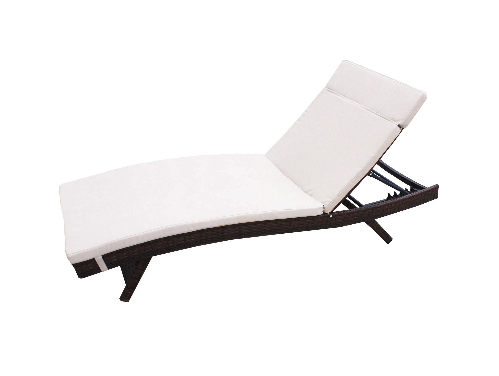 ZvilnisDomolettiCL-23-6SUNLOUNGER,bēša/tumšibrūns,200cmx78cmx38cm