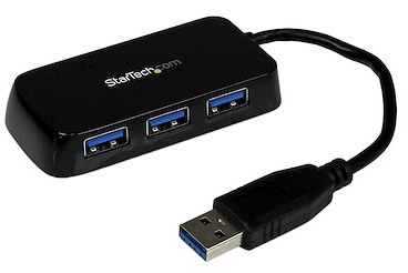 USB centrmezgls StarTech SuperSpeed Mini USB 3.0 Hub, 14.5 cm