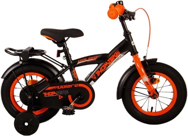 Vaikiškas dviratis, miesto Volare Thombike, juodas/oranžinis, 12"