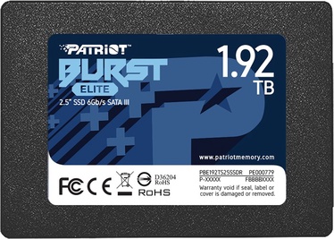 Kietasis diskas (SSD) Patriot Burst Elite, 2.5", 1920 GB