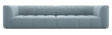 Moduļu dīvāns Micadoni Home Serena, gaiši zila, 286 x 96 cm x 70 cm