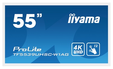 Monitors Iiyama TF5539UHSC-W1AG, 55", 8 ms