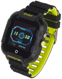 Фитнес-браслет Garrett Kids 4G, черный (товар с дефектом/недостатком)/01
