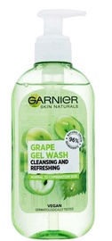 Sejas tīrīšanas līdzeklis sievietēm Garnier Skin Naturals Botanical Grape, 200 ml