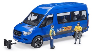 Bērnu rotaļu mašīnīte Bruder Mercedes Benz Sprinter Transfer 02670, zila