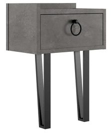Ночной столик Kalune Design Sponge 855DTE3543, серый, 24 x 40 см x 51 см