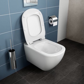Sienas tualete Ideal Standard TESI Aquablade T354601, ar vāku, 390 mm x 570 mm