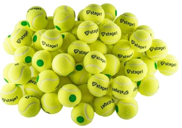 Теннисный мяч Tecnifibre BIG BALL GREEN 144 60STAGE144, желтый, 144 шт.