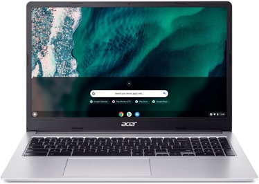 Ноутбук Acer Chromebook 315 CB315-4H, Intel Celeron N4500, 8 GB, 128 GB, 15.6 ″, Intel UHD Graphics, серебристый