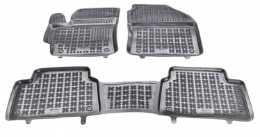 Auto paklājs Rezaw-Plast Car Mats, Audi Q4 E-Tron 2x4 (RWD), 4x4(AWD); Sportback 2x4(RWD), 4x4(AWD) 2021 -, 3 gab.