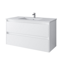 Шкаф для ванной Domoletti, белый, 45.8 см x 89 см x 50 см