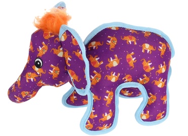 Rotaļlieta sunim Flamingo Strong Stuff Elephant 521881, 27 cm, violeta