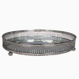 Svečturis Polar, metāls, Ø 250 mm, sudraba