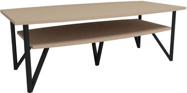 Журнальный столик Kalune Design Asens 120, бежевый, 60 см x 120 см x 42 см