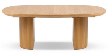 Pusdienu galds izvelkams Micadoni Home Nido, ozola, 200 - 300 cm x 110 cm x 75 cm