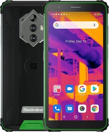 Mobiiltelefon Blackview BV6600 Pro, roheline, 4GB/64GB