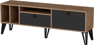 TV-laud Kalune Design Aris, pruun/must, 150 cm x 35 cm x 53 cm