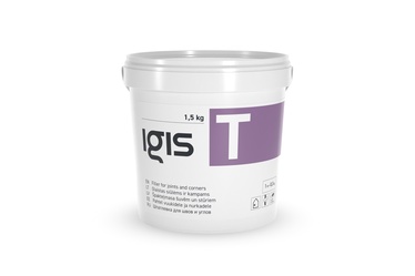 Шпаклевка Igis T, для швов, трещин и углов, белый/серый, 1.5 l