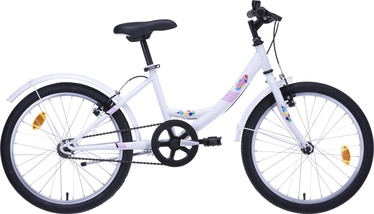 Детский велосипед Bottari Candy, белый/розовый, 20″