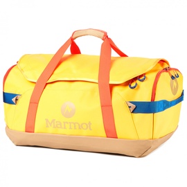 Sporta soma Marmot Long Hauler Duffel, zila/dzeltena/oranža, 50 l