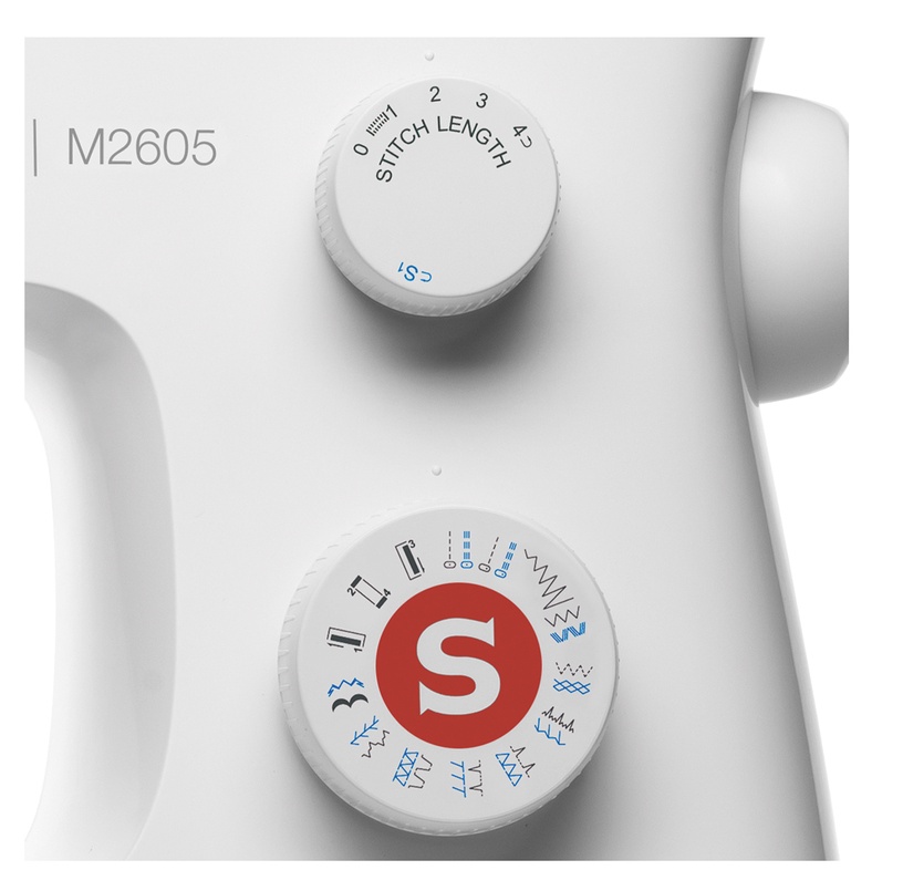 Šujmašīna Singer M2605, elektromehānisks